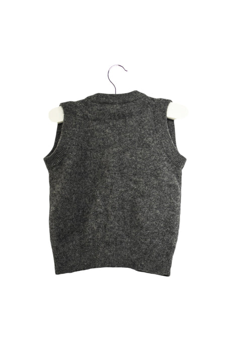 A Grey Knit Sweaters from BYPAC in size 3-6M for boy. (Back View)