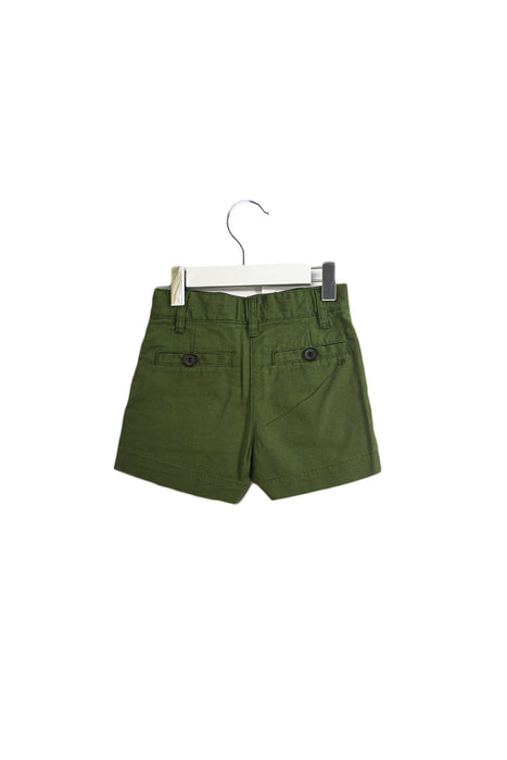 A Green Shorts from Bonpoint in size 3T for girl. (Back View)