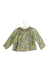A Blue Long Sleeve Tops from Bonpoint in size 3-6M for girl. (Front View)