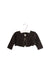 A Brown Cardigans from Jacadi in size 3-6M for girl. (Back View)