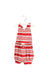 A Red Sleeveless Rompers from Ralph Lauren in size 3-6M for girl. (Back View)