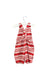 A Red Sleeveless Rompers from Ralph Lauren in size 3-6M for girl. (Front View)
