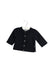 A Navy Long Sleeve Tops from Jacadi in size 3-6M for girl. (Front View)