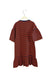 A Navy Short Sleeve Dresses from Crewcuts in size 8Y for girl. (Back View)