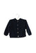 A Navy Cardigans from Jacadi in size 6-12M for neutral. (Front View)