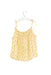A Ivory Sleeveless Tops from Caramel Baby & Child in size 6T for girl. (Back View)