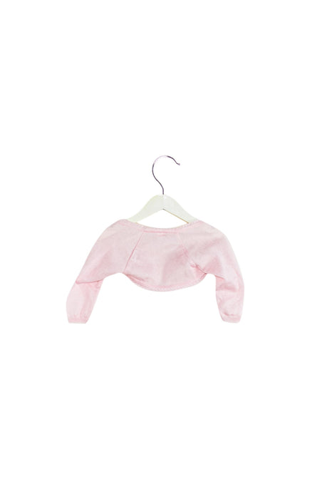 A Pink Cardigans from Chickeeduck in size 6-12M for girl. (Back View)