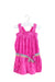 A Pink Sleeveless Rompers from Ralph Lauren in size 6-12M for girl. (Back View)