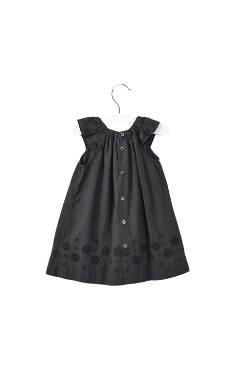 A Grey Short Sleeve Dresses from Bonpoint in size 6-12M for girl. (Front View)