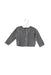 A Navy Cardigans from Petit Bateau in size 12-18M for boy. (Front View)