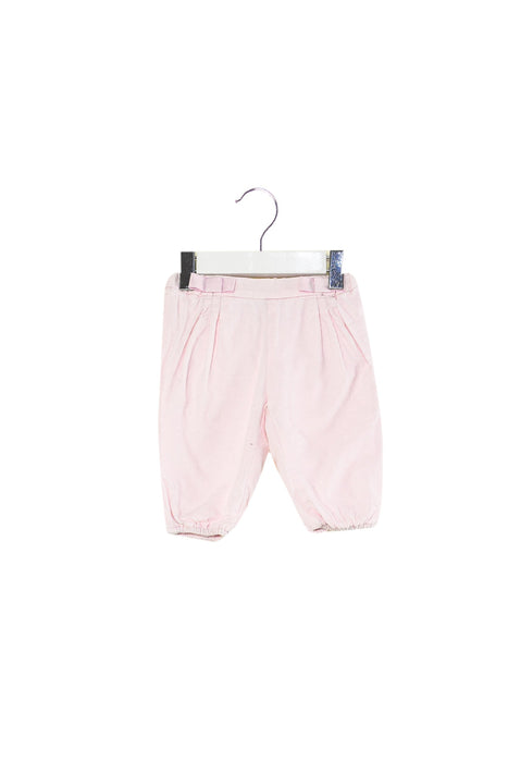 A Pink Casual Pants from Jacadi in size 3-6M for girl. (Back View)