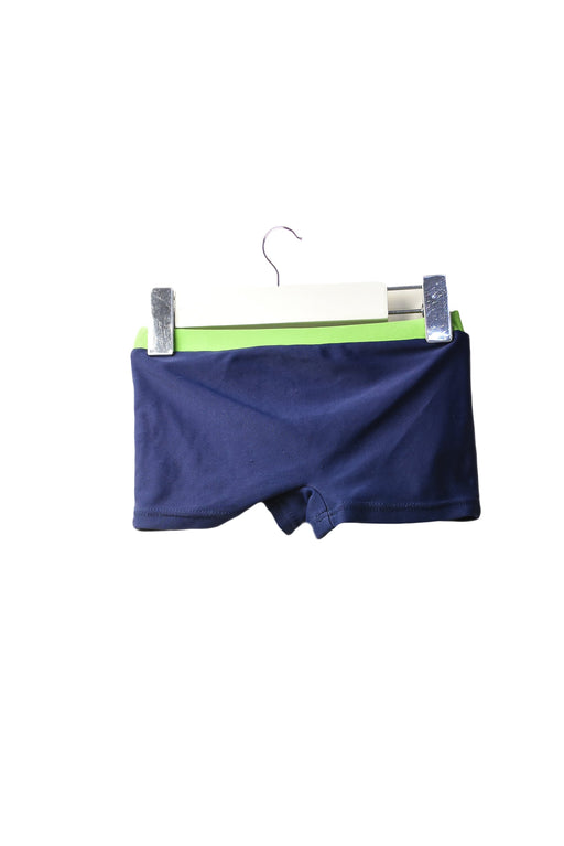 A Navy Swim Shorts from Tutto Piccolo in size 6-12M for boy. (Front View)