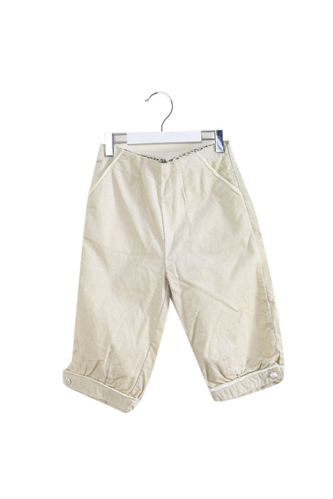 A Ivory Casual Pants from Chickeeduck in size 7Y for girl. (Back View)