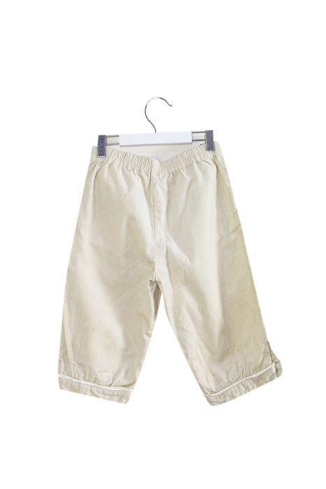 A Ivory Casual Pants from Chickeeduck in size 7Y for girl. (Front View)