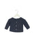 A Grey Cardigans from Jacadi in size 0-3M for neutral. (Back View)