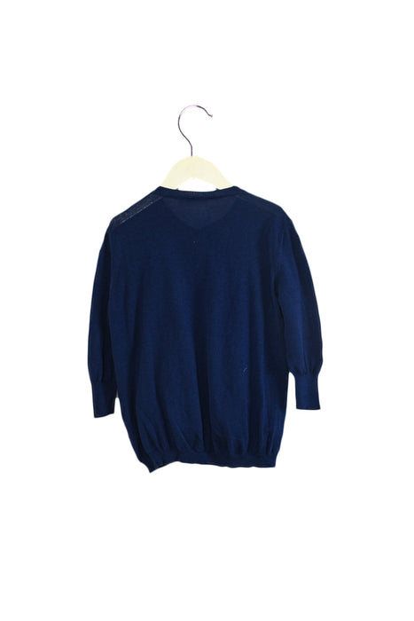 A Blue Cardigans from Marni in size 4T for boy. (Back View)