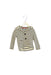 A Ivory Cardigans from Petit Bateau in size 3T for girl. (Back View)