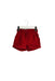 A Red Shorts from Jacadi in size 3-6M for girl. (Back View)