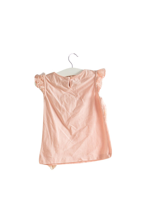 A Pink Sleeveless Tops from Nicholas & Bears in size 12-18M for girl. (Back View)
