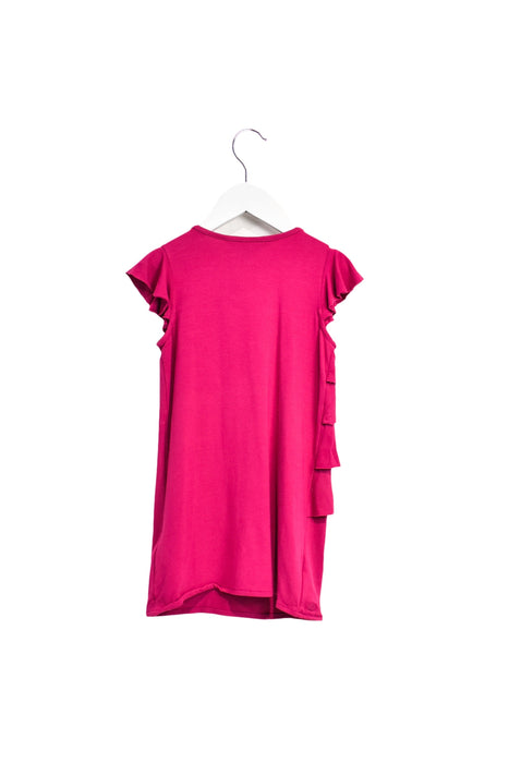 A Pink Short Sleeve Dresses from Ralph Lauren in size 3T for girl. (Front View)