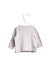 A Grey Cardigans from Seed in size 3-6M for girl. (Back View)