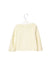 A White Cardigans from Jacadi in size 6-12M for girl. (Front View)