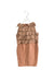 A Pink Sleeveless Dresses from Crewcuts in size 3T for girl. (Front View)