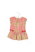 A Multicolour Short Sleeve Dresses from Jacadi in size 3-6M for girl. (Back View)