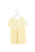 A Ivory Short Sleeve Dresses from Jacadi in size 18-24M for girl. (Front View)