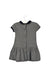 A Blue Short Sleeve Dresses from Petit Bateau in size 6-12M for girl. (Front View)