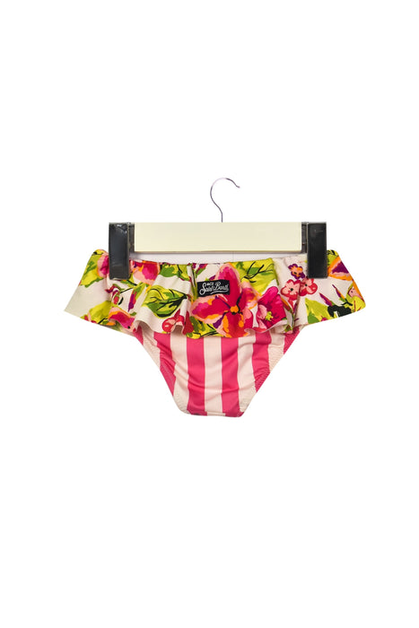 A Pink Bikinis from MC2 Saint Barth in size 0-3M for girl. (Back View)