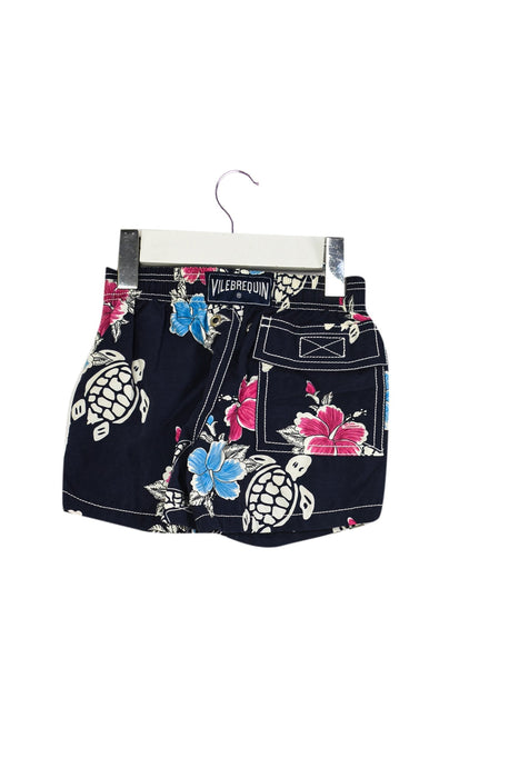 A Navy Shorts from Vilebrequin in size 2T for girl. (Back View)