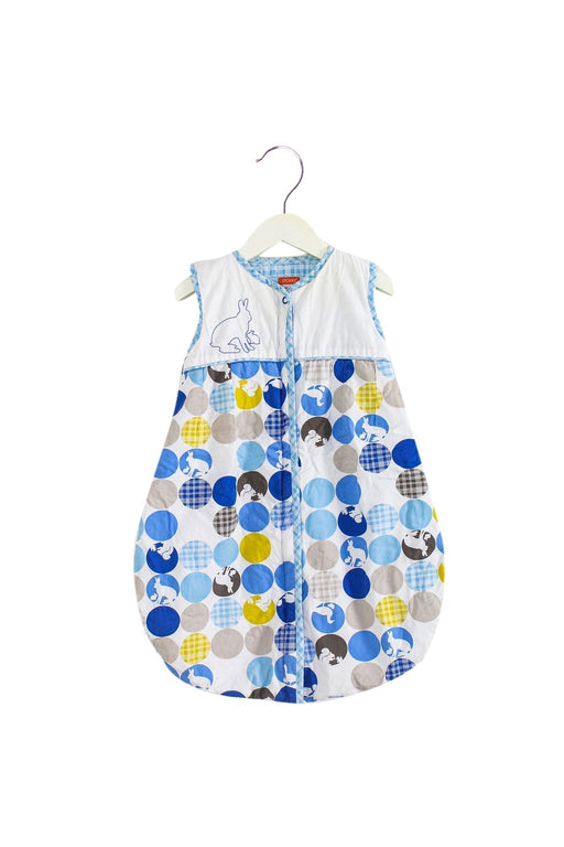 A White Sleepsacs from Stokke in size 0-3M for boy. (Front View)
