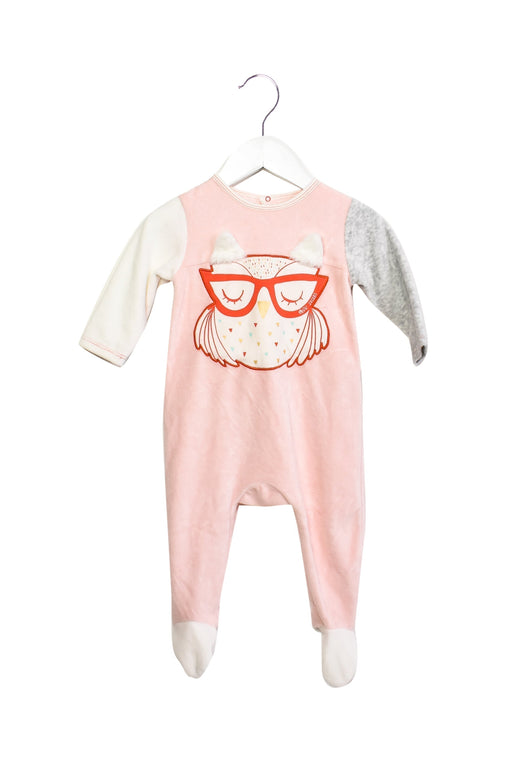 A Pink Long Sleeve Jumpsuits from Little Marc Jacobs in size 3-6M for girl. (Back View)