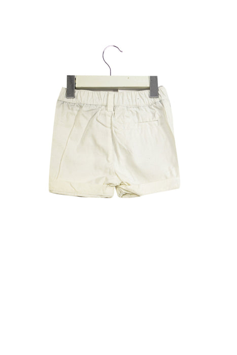 A White Shorts from Jacadi in size 6-12M for boy. (Back View)