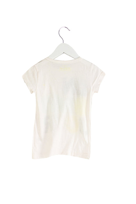 A White Short Sleeve T Shirts from Crewcuts in size 3T for girl. (Front View)