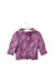 A Purple Lightweight Jackets from Nicholas & Bears in size 6-12M for girl. (Front View)