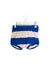 A Blue Bloomers from Tinycottons in size 3-6M for neutral. (Back View)
