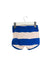 A Blue Bloomers from Tinycottons in size 3-6M for neutral. (Back View)