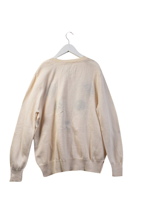 A Beige Knit Sweaters from Seed in size 8Y for girl. (Front View)