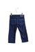 A Navy Jeans from Jacadi in size 6-12M for boy. (Front View)