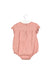 A Pink Rompers from Kingkow in size 0-3M for girl. (Back View)
