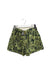 A Green Shorts from Crewcuts in size 8Y for girl. (Front View)