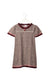 A Burgundy Sweater Dresses from Le Petit Lucas du Tertre in size 6T for girl. (Front View)