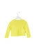 A Yellow Cardigans from Jacadi in size 6-12M for girl. (Back View)
