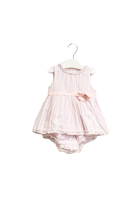 A Blue Dress Sets from Chickeeduck in size 6-12M for girl. (Front View)