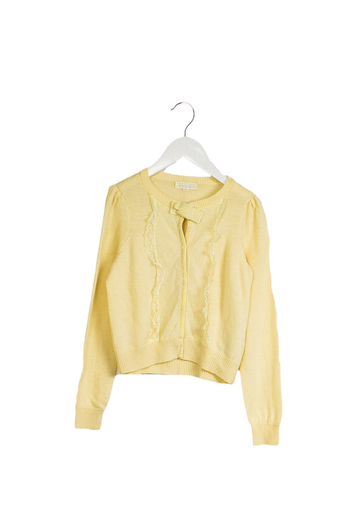 A Yellow Cardigans from Nicholas & Bears in size 8Y for girl. (Front View)