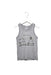 A Grey Sleeveless Tops from Petit Bateau in size 8Y for girl. (Back View)