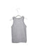A Grey Sleeveless Tops from Petit Bateau in size 8Y for girl. (Front View)
