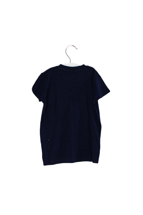 A Navy Short Sleeve T Shirts from Chickeeduck in size 10Y for boy. (Front View)